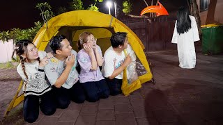 MERINDING KITA CAMPING DI HALAMAN ADA PENAMPAKAN KUNTILANAK [upl. by Terryn]