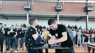 3 PRVENSTVO POSAVOTAMNAVSKE SKOLE VLADIMIRCI U SPORTSKOM OBARANJU RUKE ARMWRESTLING [upl. by Ahsemac]