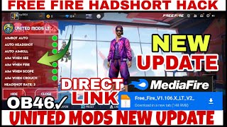 UNITED MODS FREE FIRE HACK  MOD MENU APK  OB46 FF HACK  UNITED MODS LETEST VERSION  FF HACK 2024 [upl. by Cheffetz]