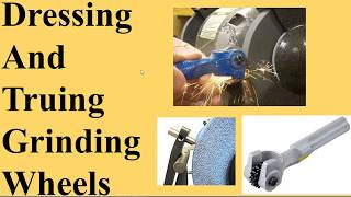 Dressing And Truing of Grinding Wheel [upl. by Adlare]