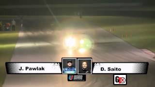 DAIGO SAITO vs JUSTIN PAWLAK During FINAL 4 for Formula Drift Round 3 at Palm Beach FL Internationa [upl. by Ettezoj]