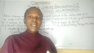 JAMB PAST QUESTIONS MOLE TO MASS RELATIONSHIP  SERIES 3 [upl. by Belsky196]