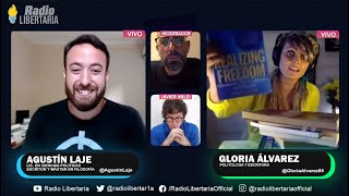 AGUSTÍN LAJE VS GLORIA ÁLVAREZ DEBATE COMPLETO [upl. by Smalley]