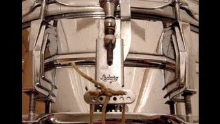 60s Ludwig Supraphonic COB or Ludaloy How To Spot a COB 19581961 SUPER LUDWIG Snare Drum [upl. by Ed]