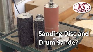 Simon Hope Sanding Tools  Drum Sander and Sanding Disc  Stratos XL [upl. by Paapanen]