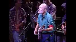 Pete Seeger Performs quotHobos Lullabyquot Live in 1996 [upl. by Ayocal]