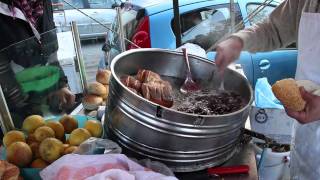 Pani Ca Meusa  Palermo Street Food  The Smell Of Sweet Guts Aroma en Ipani [upl. by Priebe]