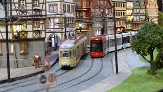 Model Tramway rebuilt  Modell Straßenbahn im Maßstab HO [upl. by Anyehs570]