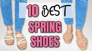 Top 10 Comfortable Spring Shoes for Women Over 40  Spring 2022 Shoes You Must Try [upl. by Eittod311]