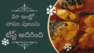 మా ఇంట్లో చాపల పులుసుChapala curry test adhirendhiviaralvideoviral [upl. by Vivl]