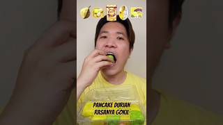 Sensasi Pancake Durian durian pancake reaction asmr eskrim [upl. by Attelrahs726]