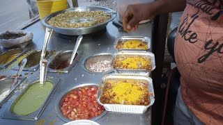 Masala puri  pani puri  पानीपुरी  Bangalore Street food [upl. by Stolzer]