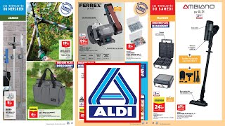 ARRIVAGE ALDI BRICOLAGE JARDINAGE MAISON… – 5 AU 11 MARS 2024 [upl. by Felita]