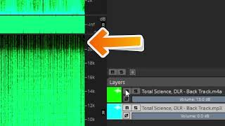 320kbps mp3 vs m4a AAC spectrum analysis [upl. by Oileve685]