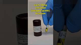 Why our weapon grade uranium samples become more active experiment radioactivity uranium [upl. by Angelica]