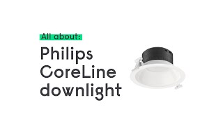 Philips CoreLine downlight [upl. by Darrow974]