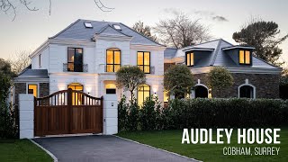 A Look Inside This £5000000 Cobham Home  Audley House Cobham UK [upl. by Llebiram]