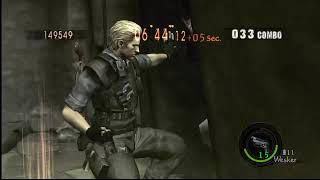 Resident Evil 5 The Mercenaries solo Wesker STARS PA [upl. by Martino]