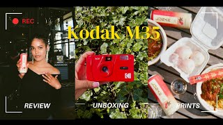 KODAK M35 Film Cam Unboxing Review How To etc📸 [upl. by Alekin]