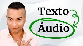 Como converter uma APOSTILA de TEXTO em ÁUDIO Tutorial de Audiobook [upl. by Nnayrb]