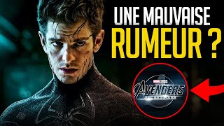 ANDREW GARFIELD DE RETOUR dans SECRET WARS  une mauvaise idée  rumeur [upl. by Aicinet]