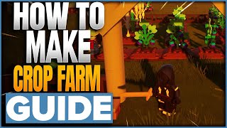 How To Make A Crop Farm In LEGO Fortnite [upl. by Xenophon]