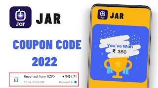 Jar App Coupon Code 2022  Jar App Coupon Code Today  Jar App Coupon Code  Jar App Promo Code [upl. by Rosalba]