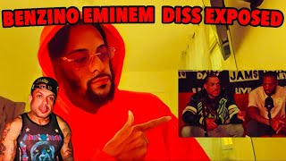 BENZINO EMINEM DISS EXPOSED THIS IS NOT HIP HOP SMFH [upl. by Jobe682]