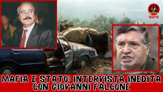 Mafia e stato intervista inedita con Giovanni Falcone [upl. by Nimzzaj886]