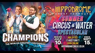 HIPPODROME CIRCUS  LAST REMAINING TOTAL CIRCUS BUILDING  SUMMER 2024 CIRCUS amp WATER SPECTACULAR [upl. by Aititel]