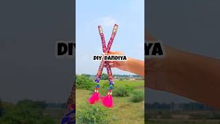 Easy Dandiya DIY for Navratri diy festival craft navratri [upl. by Toni2]