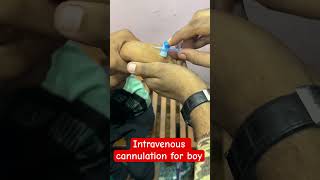 Intravenous cannulation  cannula trending shorts hospital doctor SMpharmacy plz follow [upl. by Uahsoj]