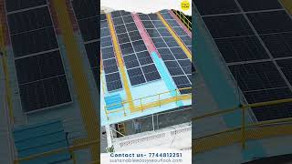 Solar Power System Installation at Jhulelal Temple in Pune  Commercial Solar PV System [upl. by Lamprey]