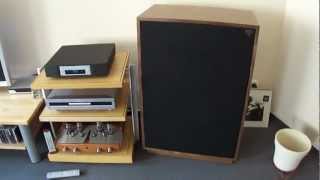 Klipsch Cornwall III Unison Research Sinfonia Telefunken ECC802S Linn Majik CD [upl. by Elay587]