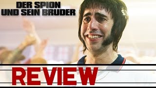 DER SPION UND SEIN BRUDER Trailer Deutsch German amp Review Kritik HD  Komödie Sacha Baron Cohen [upl. by Rebecca994]