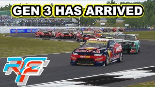 Rfactor 2 Gen 3 Supercars are here [upl. by Suitangi]