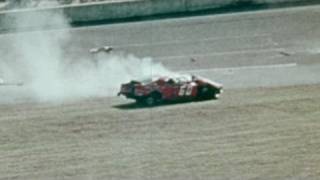 Maynard Troyer flips at the Daytona 500 1971 Official [upl. by Llemor385]