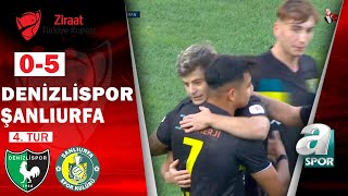 Denizlispor 0  5 Şanlıurfaspor MAÇ ÖZETİ Ziraat Türkiye Kupası 4 Tur Maçı  A Spor  10112022 [upl. by Naima488]