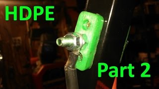 How To Recycle HDPE Plastic To Make Parts Trash to Treasure Part 2 [upl. by Eltsyrk]