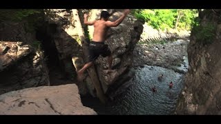 Cliff jumping at fawns peak in upstate NY [upl. by Meihar53]