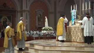 Solemn High Traditional Latin Mass Cathedral of the Blessed Sacrament Sacramento May 5 2012 HD [upl. by Ednyl]