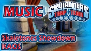 ♪♫ Skaletones Showdown  Kaos  Skylanders Trap Team Music [upl. by Chud]