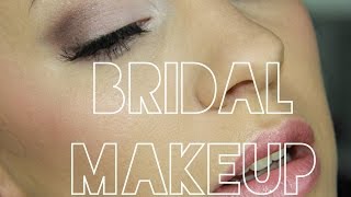 Bridal Makeup Tutorial  Lorac Pro Palette [upl. by Oliviero586]