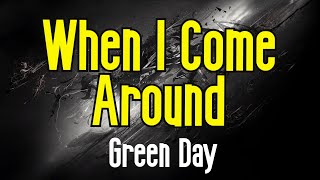 When I Come Around KARAOKE  Green Day [upl. by Lurette287]