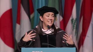 Walden University Winter Commencement 2019 Erin Gruwell [upl. by Eidroj44]