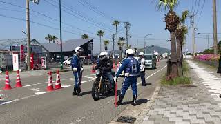 検問中の警察官も思わず関心したCBX1000 旧車 旧車イベント cbx1000 honda チタンマフラー集合管 [upl. by Eliak]