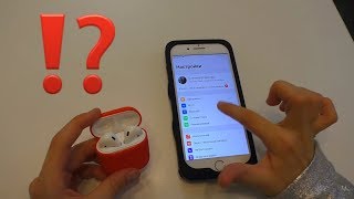 ОБЗОР и РАСПАКОВКА AirPods  РОДИТЕЛИ Подарили МНЕ на Новый Год БЕСПРОВОДНЫЕ НАУШНИКИ [upl. by Ayekehs]