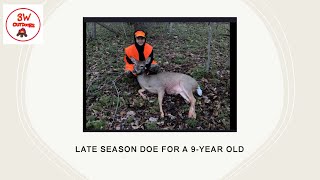 Late Season Doe For A 9Year Old [upl. by Grossman741]