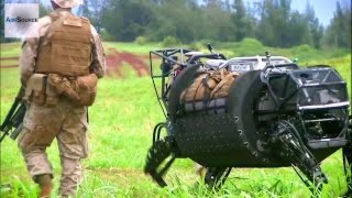 LS3 Robotic Pack Mule Field Testing by US Military [upl. by Kraus]