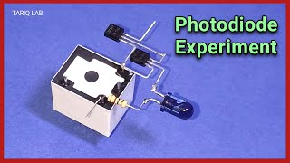 Photodiode Electronic Project  How To Use Photodiode [upl. by Kristianson]